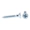 Prime-Line Wood Screw Flat Head Phillips Drive No. 6 X 7/8in Zinc Plated Steel 50PK 9034640 - alternate 4